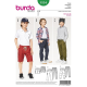 Patron Burda Kids 9354 Pantalon Short