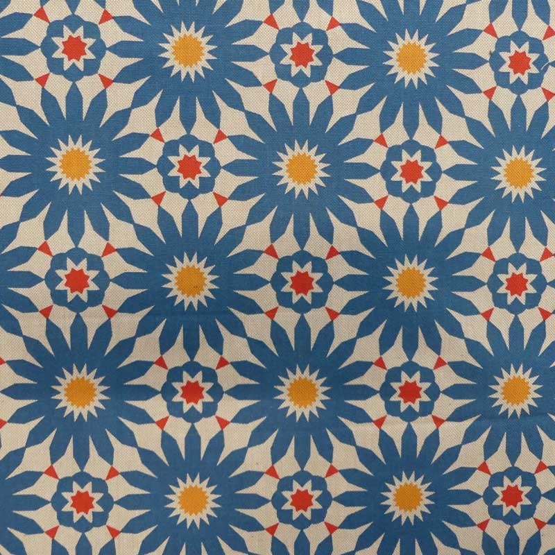 Tissu Soleil Toile Imprimé Océan 