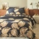 Parure de housse de couette Ola Ocre 