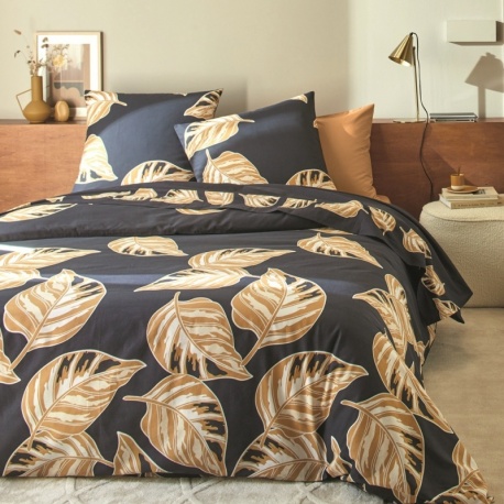 Parure de housse de couette Ola Ocre 