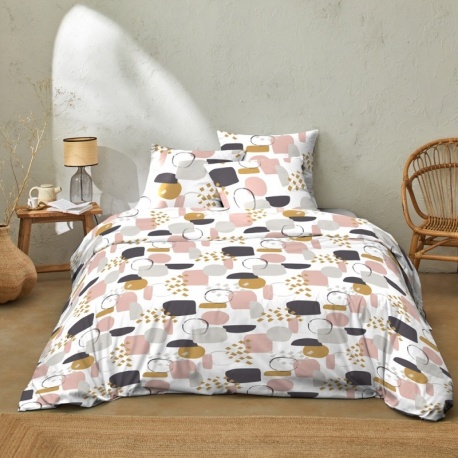 Parure de housse de couette Manona