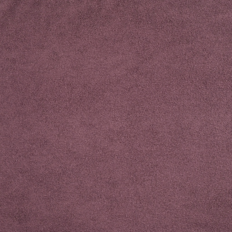 Tissu Eponge Mini Bouclette Bio Mauve 