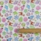Tissu Imprimé Kekse Bonhomme de Neige Multico 