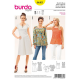 Patron Burda Style 6685 BURDA Robe et Blouse 32/44