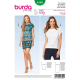 Patron Burda Style 6540 Haut et Robe