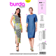 Patron Burda Style 6418 Robe Taille 36/46