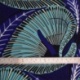 Tissu Wax Imprimé Floral Bleu