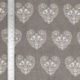 Tissu Amor Coton 57fils Gris 
