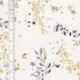 Tissu Fleurs Coton 57fils Jaune 