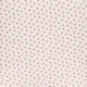 Tissu Coeur Coton 57fils Rouge