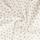 Tissu Coeur Coton 57fils Taupe