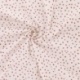 Tissu Etoile Coton 57fils Feu 