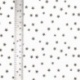 Tissu Etoile Coton 57fils Taupe 