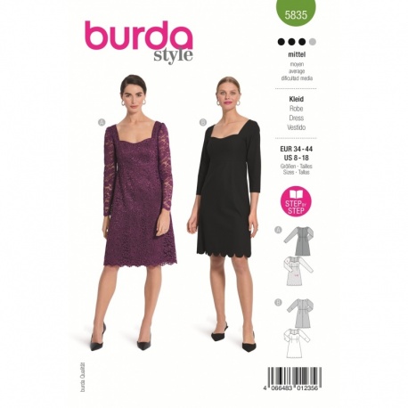 Patron 5835 Burda Robe 34/44