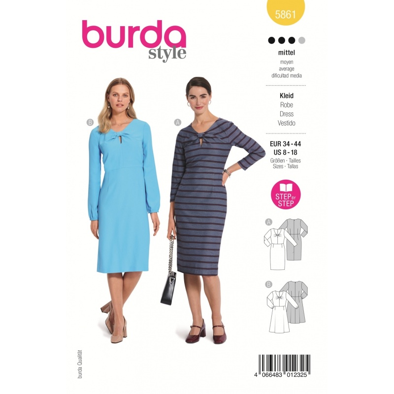 Patron 5861 Burda Robe 34/44