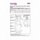 Patron 5863 Burda Robe Et Blouse 34/44
