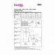 Patron 5864 Burda Robe Et Tunique 44/54