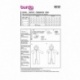 Patron 9232 Burda Kids Grenouillere 56-86
