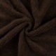 Tissu Mouton Polaire Marron 