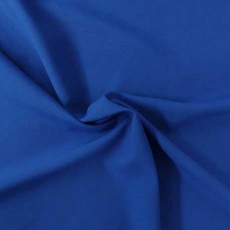 Tissu Burlington Uni Grande Largeur Bleu Foncé
