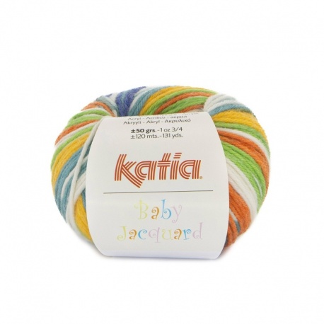 Pelote de Laine Katia Baby Jacquard