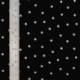 Tissu Pois Coton 57fils Noir 