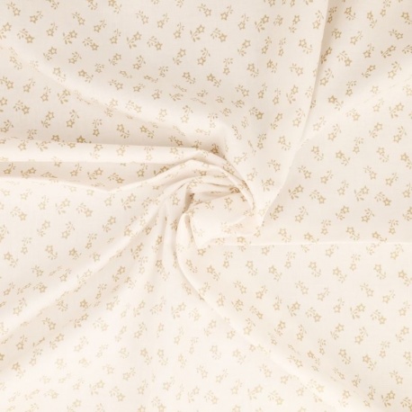 Tissu Starlette Coton 57fils Galet 