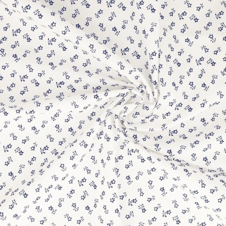 Tissu Starlette Coton 57fils Gris