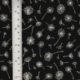 Tissu Ombelle Coton 57fils Noir 