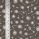 Tissu Ombelle Coton 57fils Taupe