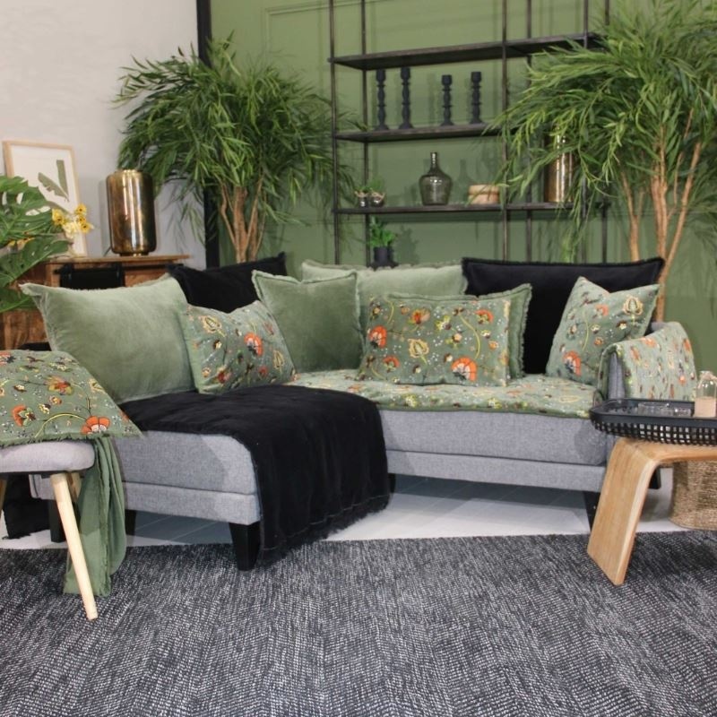 Housse de Coussin Collection Cachemire Bronze 