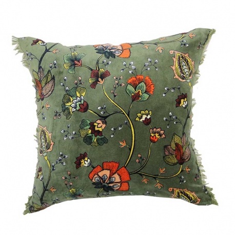 Housse de Coussin Collection Cachemire Bronze 