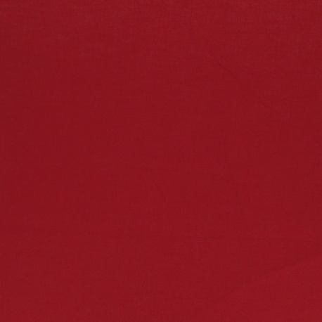 Tissu Gael Coton 57fils Rouge 