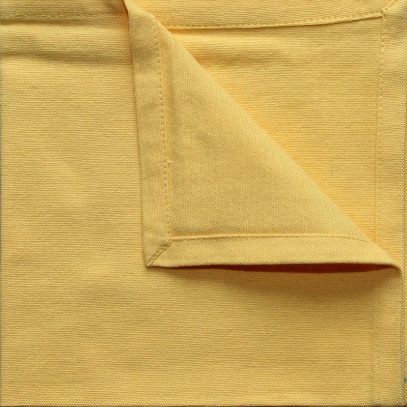 Serviette de Table New York Unie Jaune