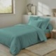 Linge de Lit LENA en Percale Unie Agate