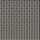 Tissu Viscose Imprimé Labyrinthe Noir 