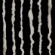 Tissu Toile Viscose Imprimé Vague Noir 