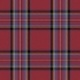Tissu Polaire Microfibre Ecossais Rouge