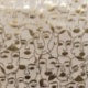 Tissu Toile Visage Foil Gold 