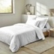 Linge de Lit LENA en Percale Unie Blanc