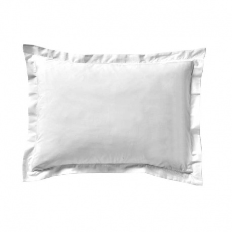 Linge de Lit LENA en Percale Unie Blanc