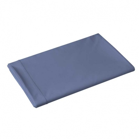 Linge de Lit LENA en Percale Unie Bleu