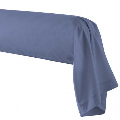 Linge de Lit LENA en Percale Unie Bleu