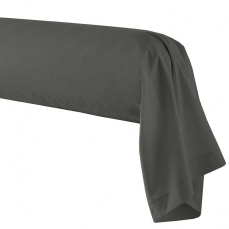 Linge de Lit LENA en Percale Unie Carbone