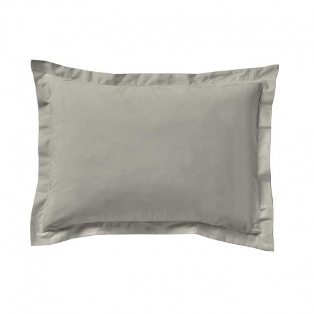 Linge de Lit LENA en Percale Unie Cendre