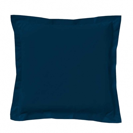 Linge de Lit LENA en Percale Unie Indigo