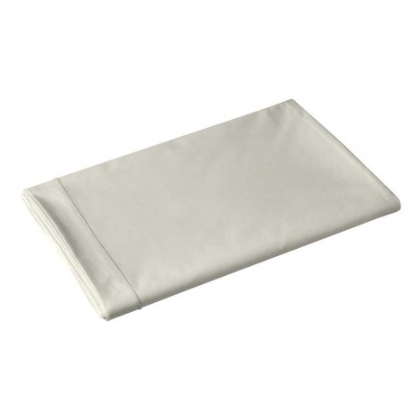 Linge de Lit LENA en Percale Unie Ivoire