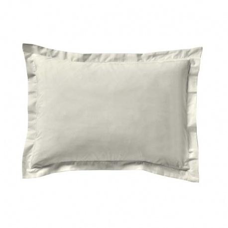 Linge de Lit LENA en Percale Unie Ivoire