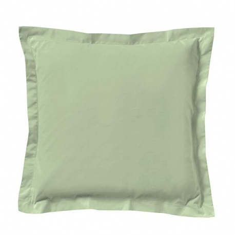 Linge de Lit LENA en Percale Unie Sauge