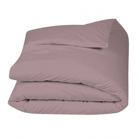 Linge de Lit LENA en Percale Unie Violine